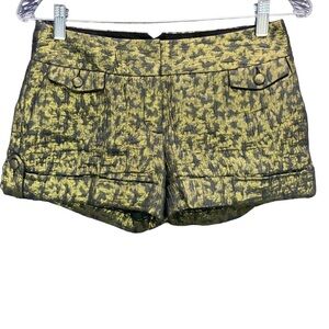 Express Black and Gold Women Shorts